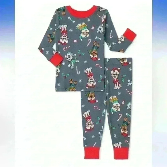 Paw Patrol Christmas Pajamas 2-Piece Longsleeve Set - Picture 1 of 3